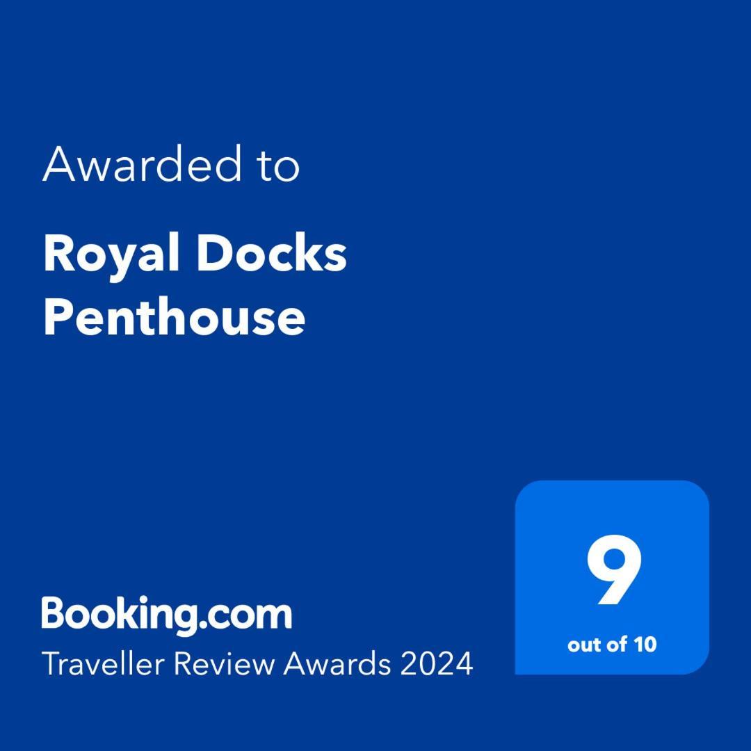 דירות לונדון Royal Docks Penthouse מראה חיצוני תמונה